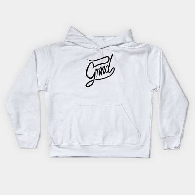 Grind Kids Hoodie by Woah_Jonny